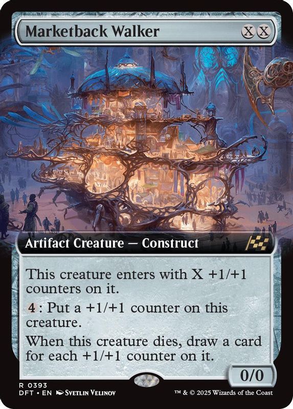 Marketback Walker (Extended Art) - 393 - Rare