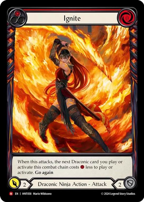 Ignite (Extended Art) - HNT058 - Majestic