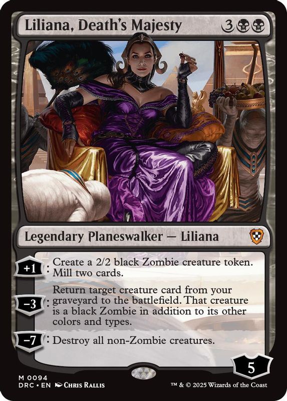 Liliana, Death's Majesty - 94 - Mythic