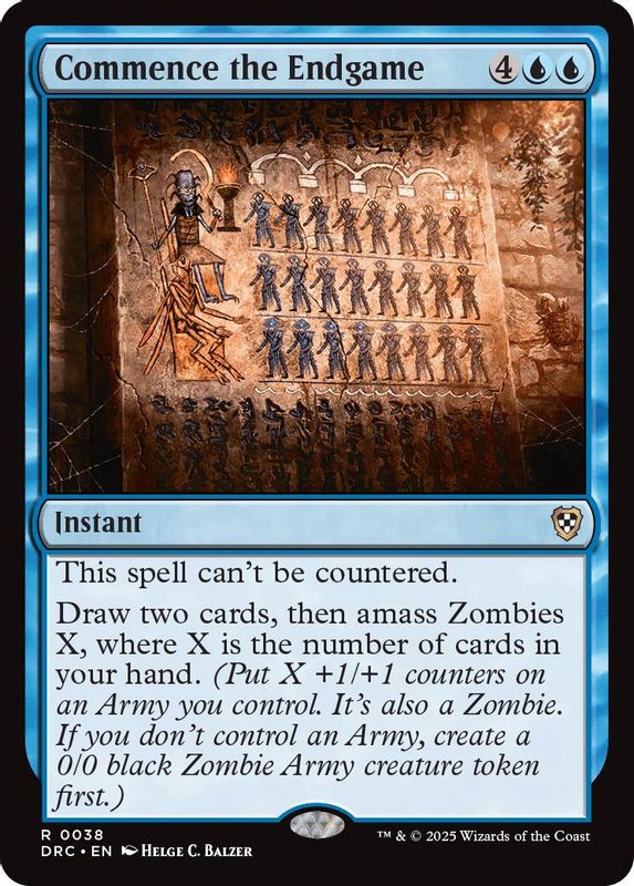 Commence the Endgame - 38 - Rare