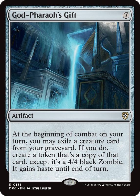 God-Pharaoh's Gift - 131 - Rare