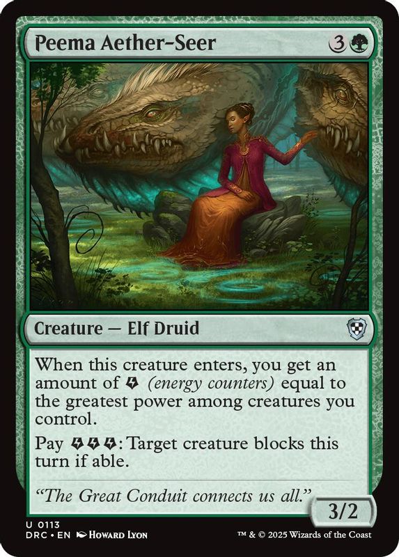 Peema Aether-Seer - 113 - Uncommon