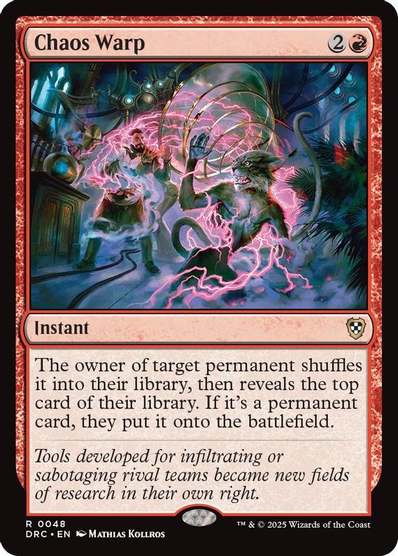 Chaos Warp - 48 - Rare