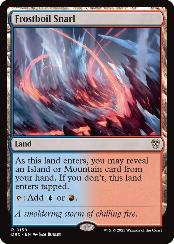 Frostboil Snarl - 158 - Rare