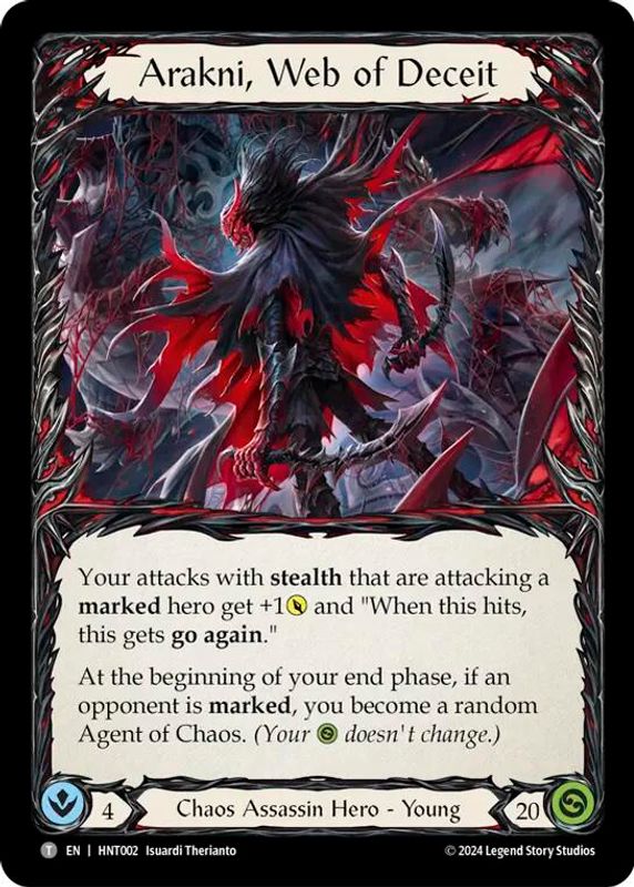 Arakni, Web of Deceit // Fang - HNT002//HNT099 - Token