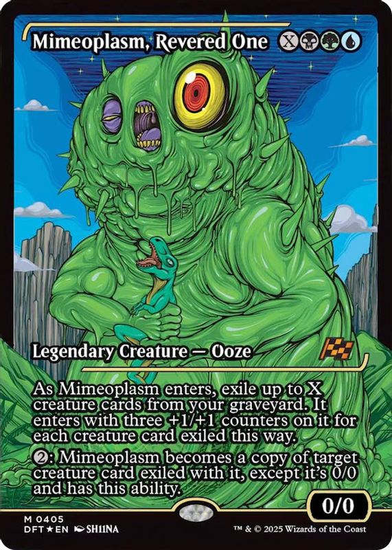 Mimeoplasm, Revered One (Showcase) - 405 - Mythic