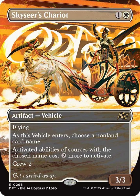 Skyseer's Chariot (Borderless) - 296 - Rare