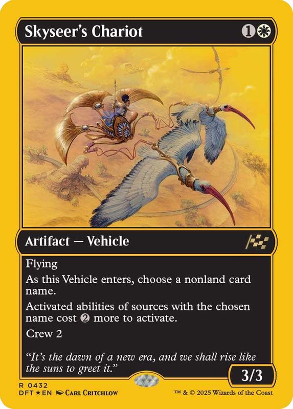 Skyseer's Chariot (First-Place Foil) - 432 - Rare