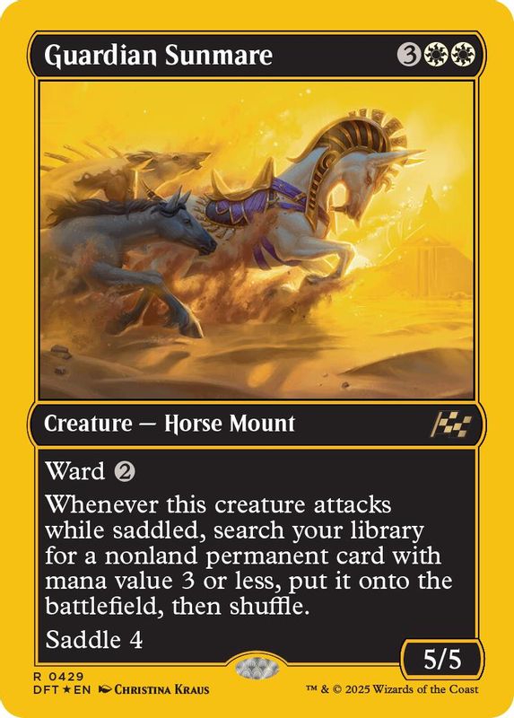 Guardian Sunmare (First-Place Foil) - 429 - Rare