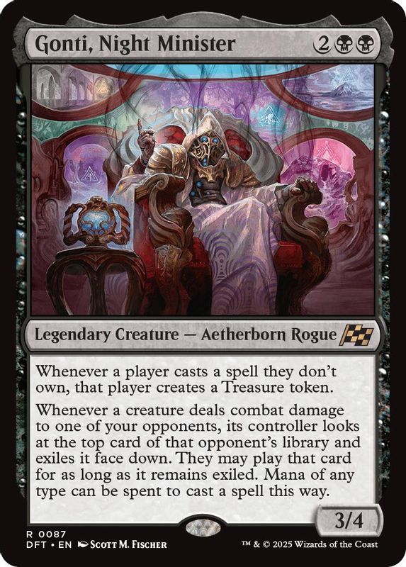 Gonti, Night Minister - 87 - Rare