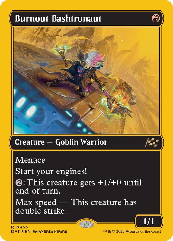 Burnout Bashtronaut (First-Place Foil) - 455 - Rare