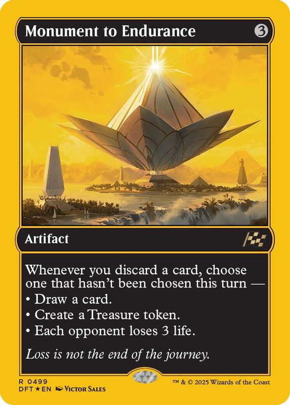 Monument to Endurance (First-Place Foil) - 499 - Rare