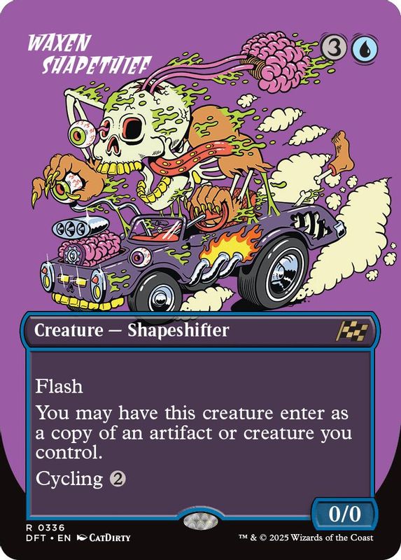 Waxen Shapethief (Borderless) - 336 - Rare
