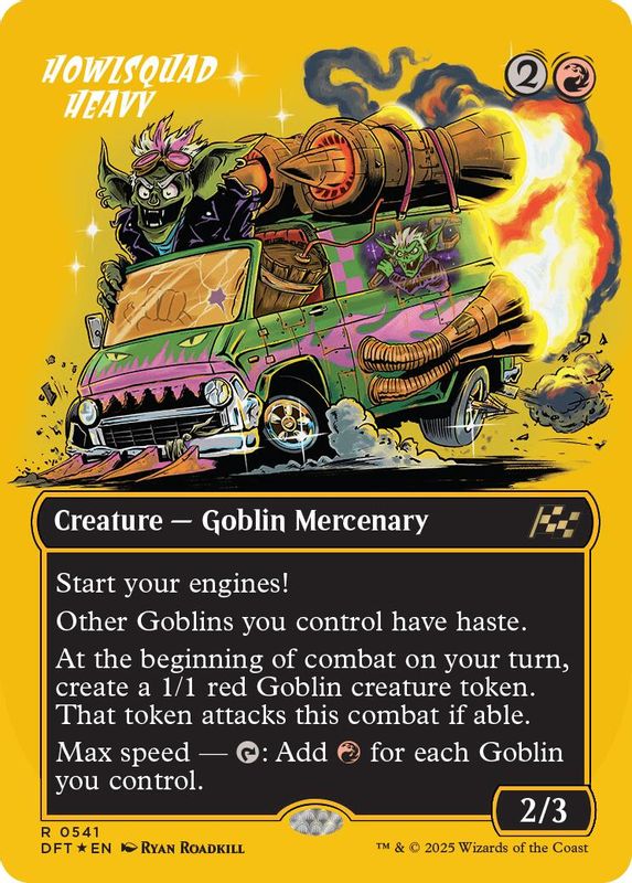Howlsquad Heavy (Borderless) (First-Place Foil) - 541 - Rare