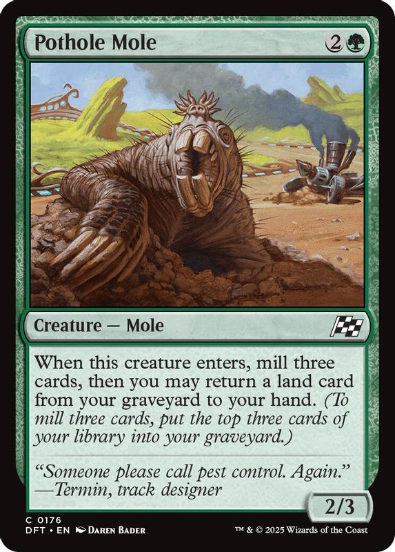 Pothole Mole - 176 - Common