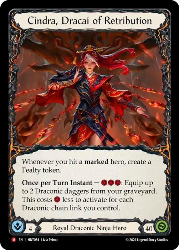 Cindra, Dracai of Retribution - HNT054 - Majestic