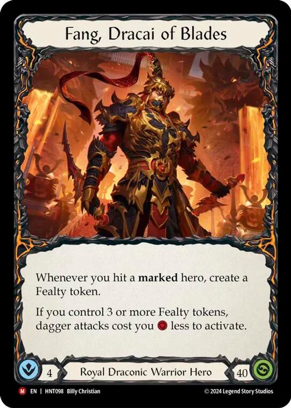 Fang, Dracai of Blades - HNT098 - Majestic