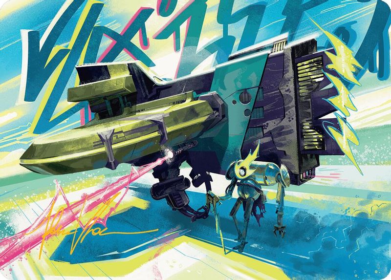 Salvation Engine Art Card (Gold-Stamped Signature) - 36 - Special