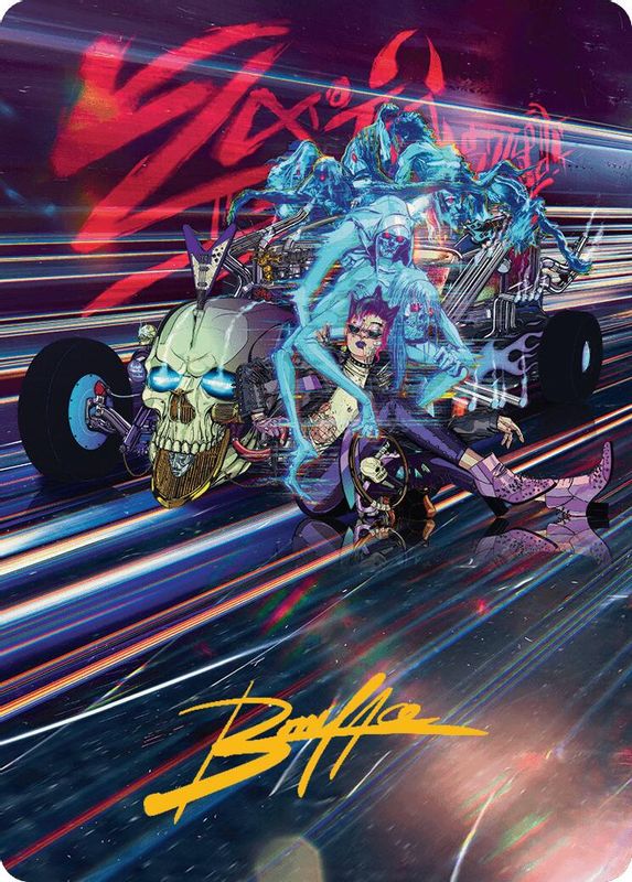 Midnight Mangler Art Card (Gold-Stamped Signature) - 38 - Special