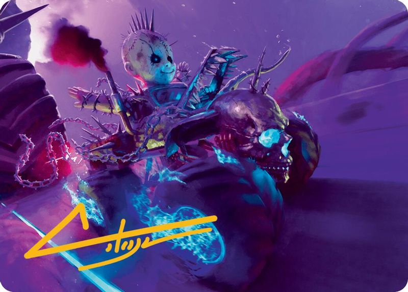 Pactdoll Terror Art Card (Gold-Stamped Signature) - 21 - Special