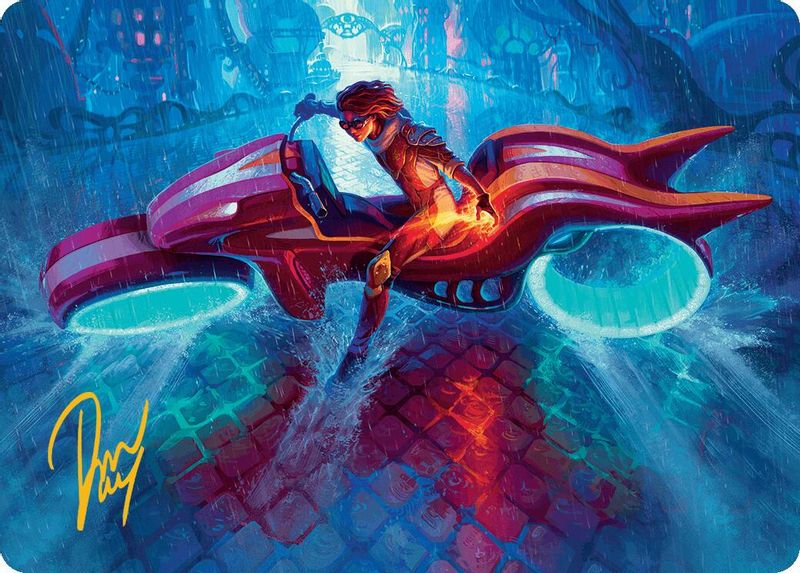 Chandra, Spark Hunter Art Card (Gold-Stamped Signature) - 20 - Special