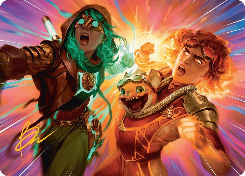 Full Throttle Art Card (Gold-Stamped Signature) - 23 - Special