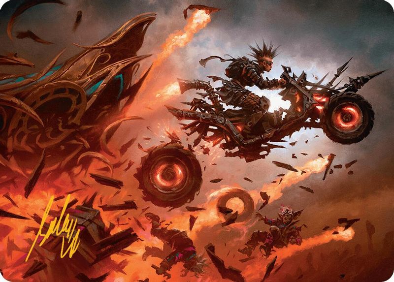 Gastal Blockbuster Art Card (Gold-Stamped Signature) - 19 - Special