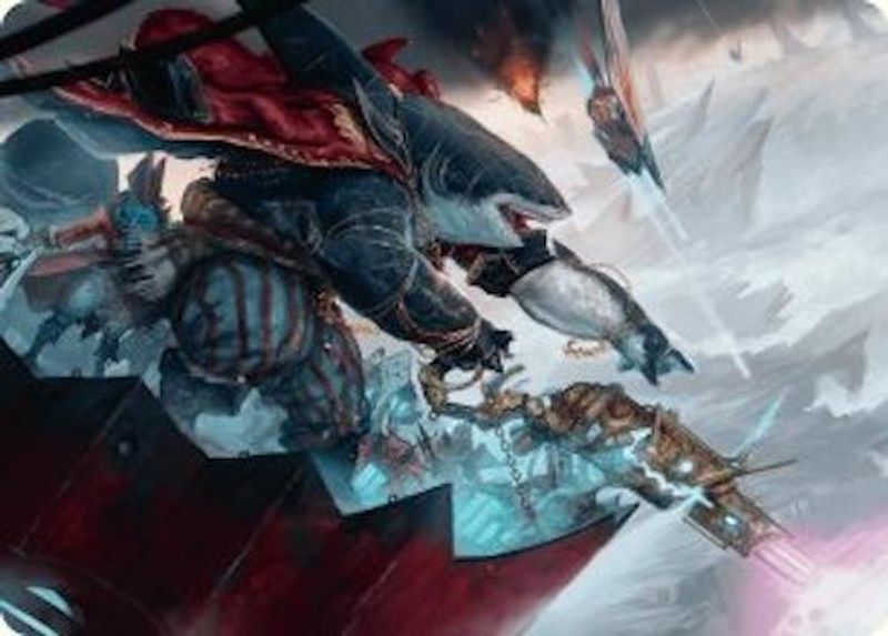 Captain Howler, Sea Scourge Art Card (16/54) - 16 - Special