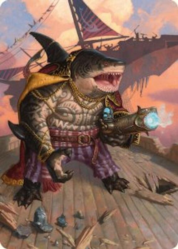 Captain Howler, Sea Scourge Art Card (4/54) - 4 - Special