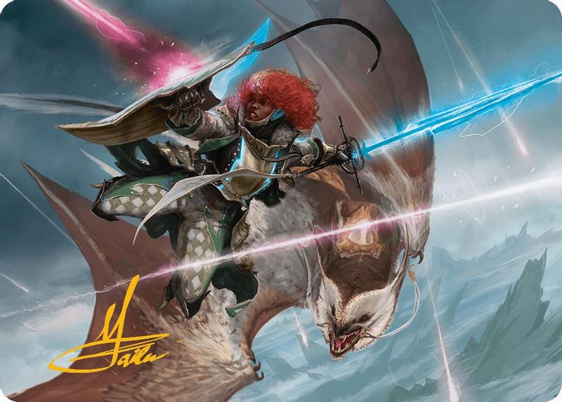 Caradora, Heart of Alacria Art Card (14/54) (Gold-Stamped Signature) - 14 - Special