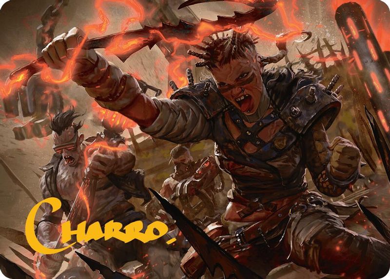 Far Fortune, End Boss Art Card (11/54) (Gold-Stamped Signature) - 11 - Special