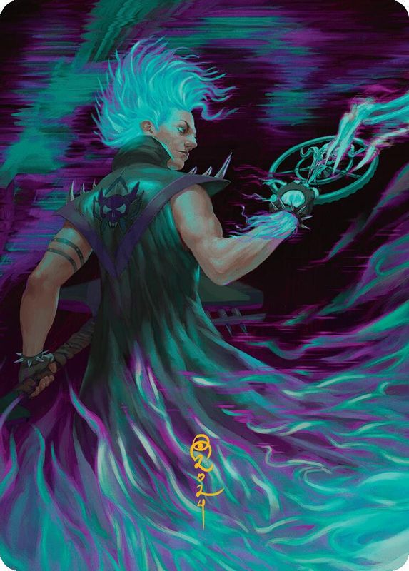 Winter, Cursed Rider Art Card (Gold-Stamped Signature) - 7 - Special