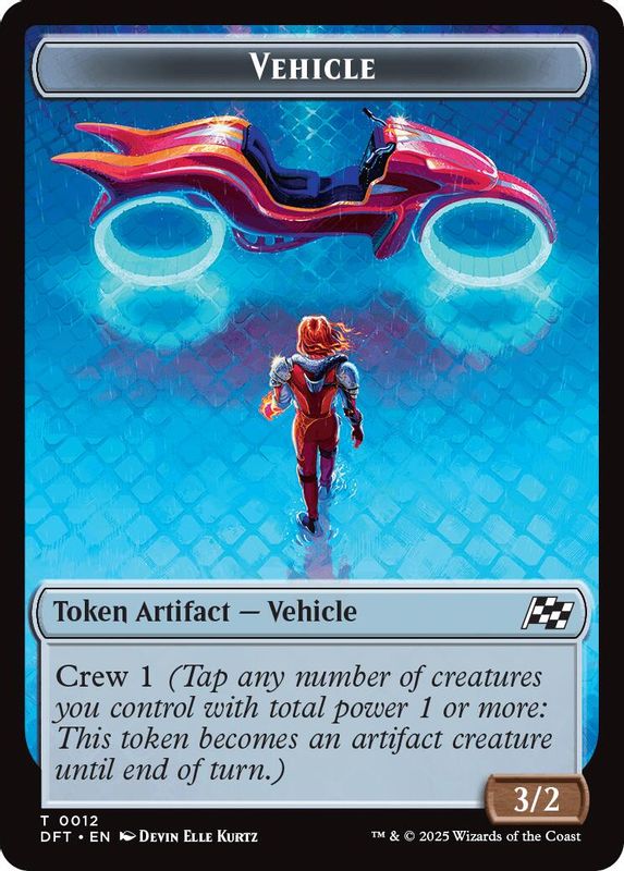 Vehicle // Pilot Double-Sided Token - 12 // 1 - Token