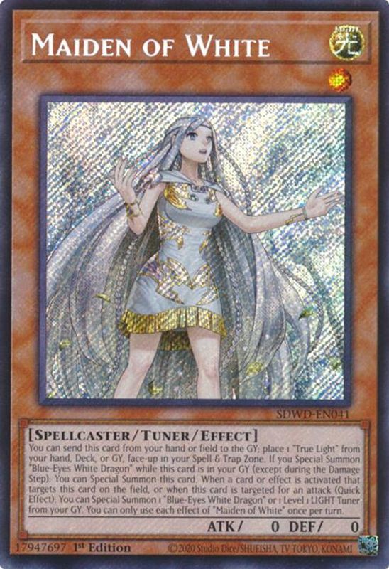 Maiden of White (Secret Rare) - SDWD-EN041 - Secret Rare