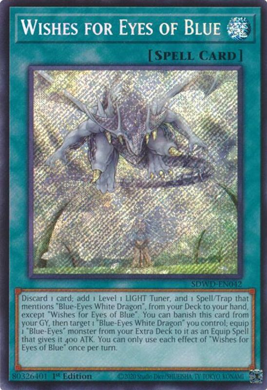 Wishes for Eyes of Blue (Secret Rare) - SDWD-EN042 - Secret Rare
