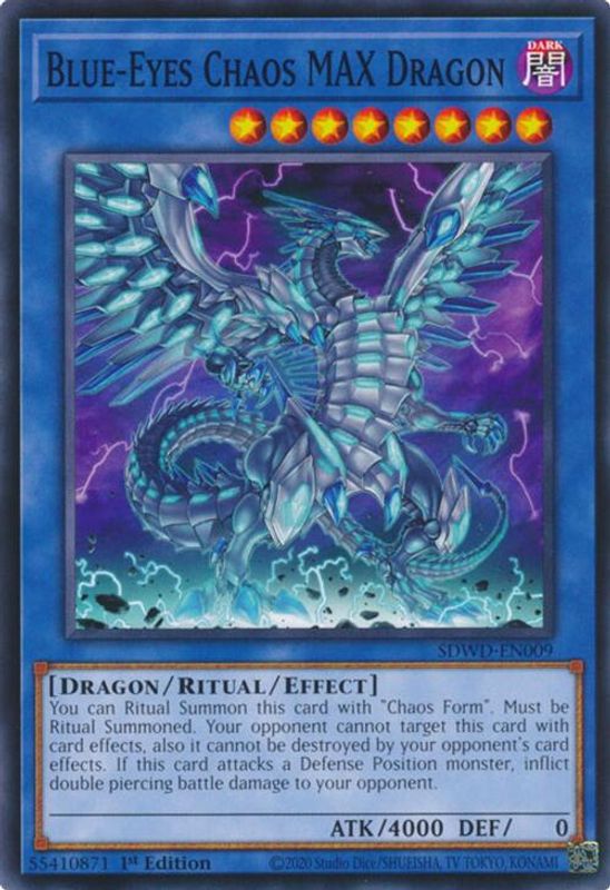 Blue-Eyes Chaos MAX Dragon - SDWD-EN009 - Common / Short Print
