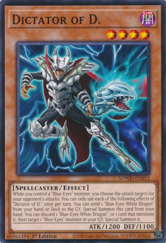 Dictator of D. - SDWD-EN015 - Common / Short Print