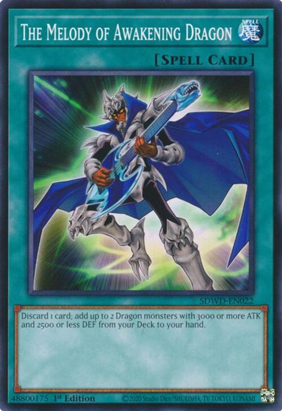 The Melody of Awakening Dragon - SDWD-EN022 - Common / Short Print