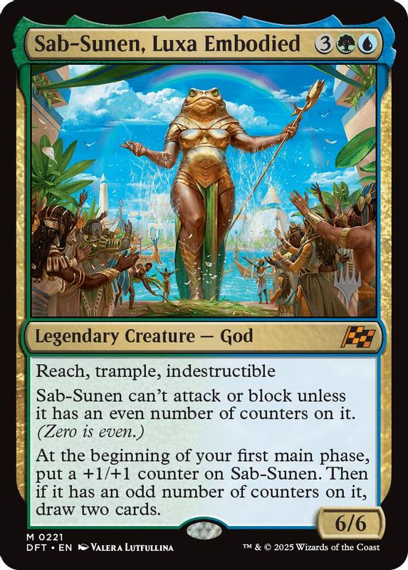 Sab-Sunen, Luxa Embodied - 221 - Mythic