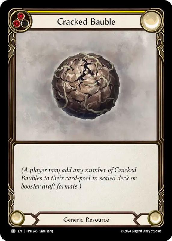 Cracked Bauble - HNT245 - Token