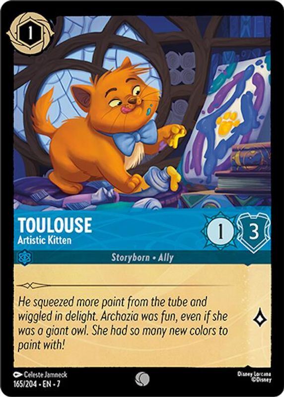 Toulouse - Artistic Kitten - 165/204 - Common