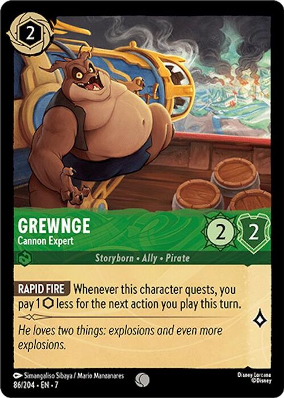 Grewnge - Cannon Expert - 86/204 - Common