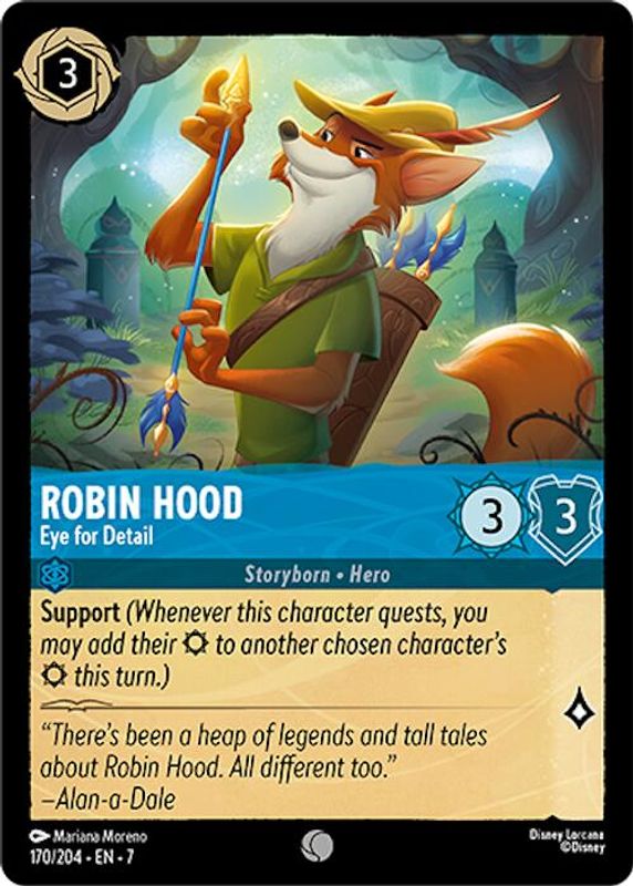 Robin Hood - Eye for Detail - 170/204 - Common