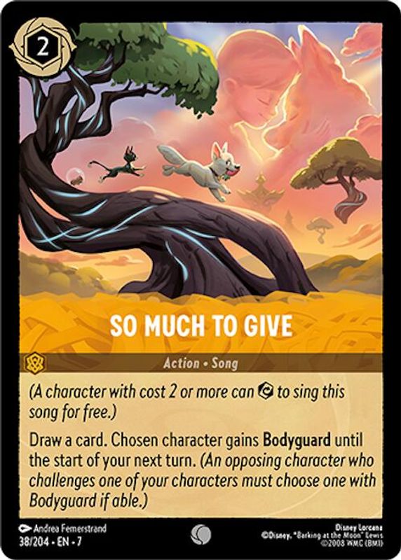 So Much to Give - 38/204 - Common
