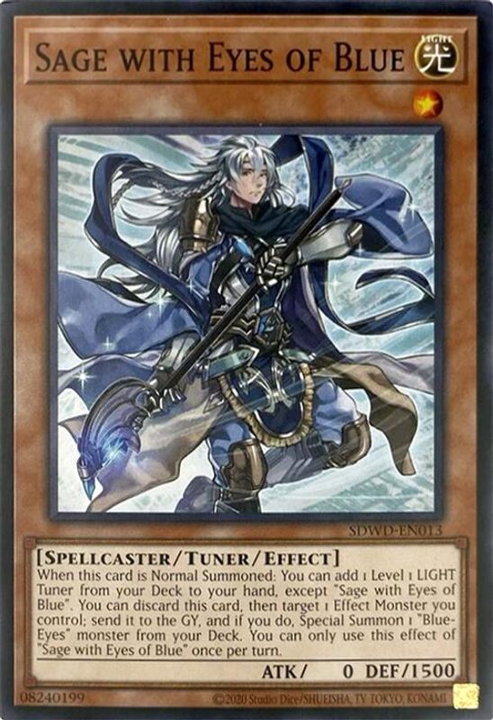 Sage with Eyes of Blue (Unlimited Misprint) - SDWD-EN013 - Common / Short Print