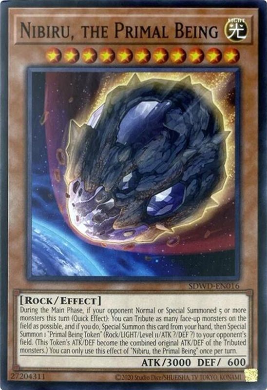 Nibiru, the Primal Being (Unlimited Misprint) - SDWD-EN016 - Common / Short Print