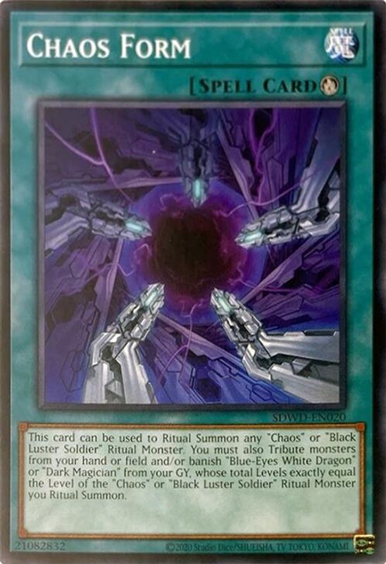 Chaos Form (Unlimited Misprint) - SDWD-EN020 - Common / Short Print
