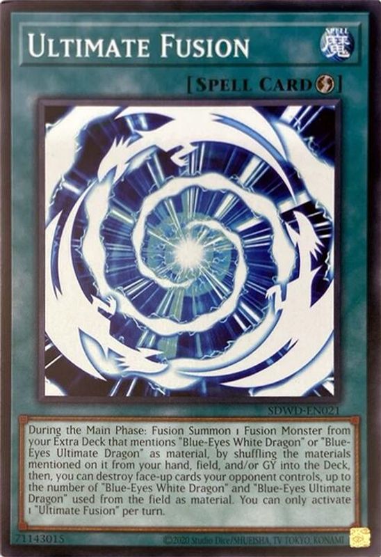 Ultimate Fusion (Unlimited Misprint) - SDWD-EN021 - Common / Short Print