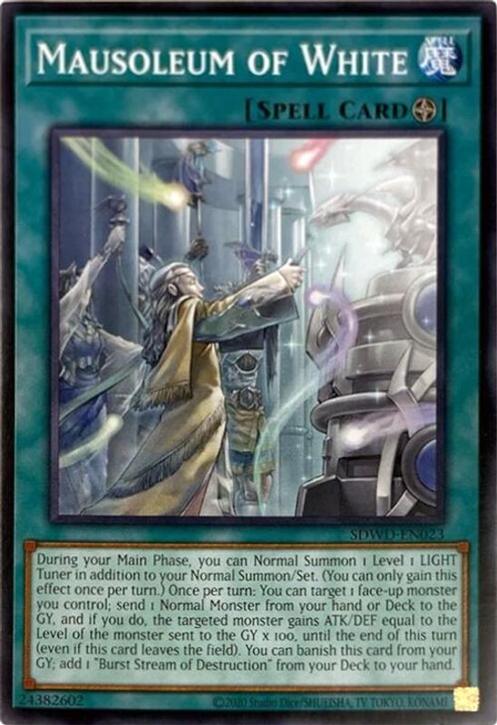 Mausoleum of White (Unlimited Misprint) - SDWD-EN023 - Common / Short Print