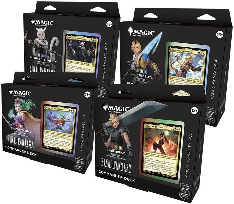 FINAL FANTASY Commander Deck Display (Pre-Order)